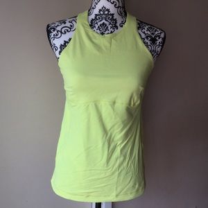 Lululemon sports top highlighter yellow